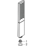 hansgrohe Rainfinity Stabhandbrause 100 1jet