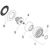 hansgrohe Bodyvette Seitenbrause 1jet, Chrom