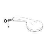 hansgrohe Croma 100 Handbrause 1jet, Chrom