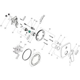 hansgrohe Logis Einhebel-Wannenmischer Unterputz für iBox universal, Chrom