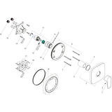 hansgrohe Talis E Einhebel-Brausemischer Unterputz für iBox universal, Chrom