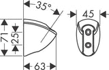 hansgrohe Brausehalter Porter C, Chrom
