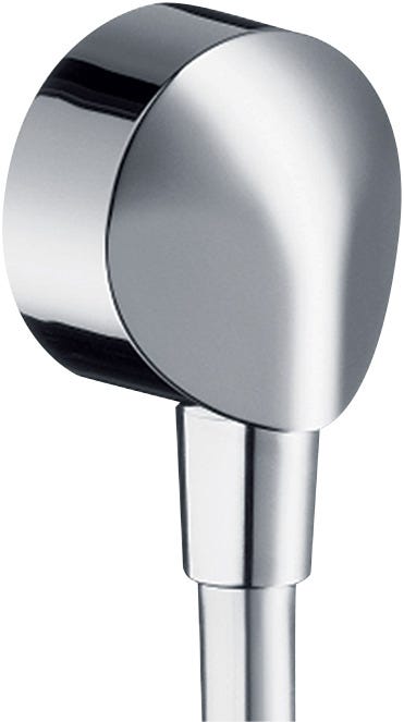 hansgrohe FixFit Wandanschluss E mit Rückflussverhinderer, Chrom