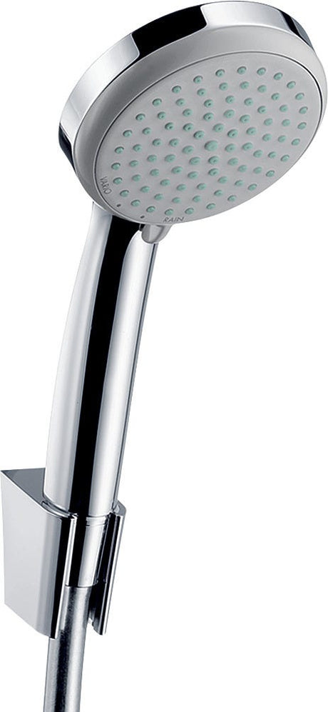 hansgrohe Croma 100 Brausehalterset Vario mit Brauseschlauch 125 cm, Chrom
