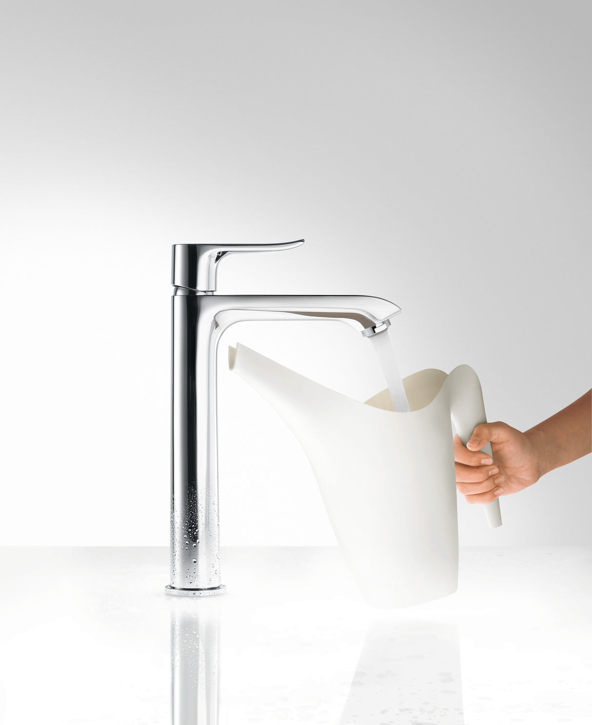 hansgrohe Metris Einhebel-Waschtischmischer 200 mit Zugstangen-Ablaufgarnitur, Chrom