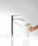 hansgrohe Metris Einhebel-Waschtischmischer 200 mit Zugstangen-Ablaufgarnitur, Chrom