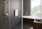 hansgrohe Croma Select E Brauseset 110 Multi mit Brausestange 90 cm, Weiß/Chrom