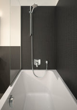 hansgrohe Logis Einhebel-Wannenmischer Unterputz mit integrierter Sicherungskombination nach EN1717 für iBox universal, Chrom