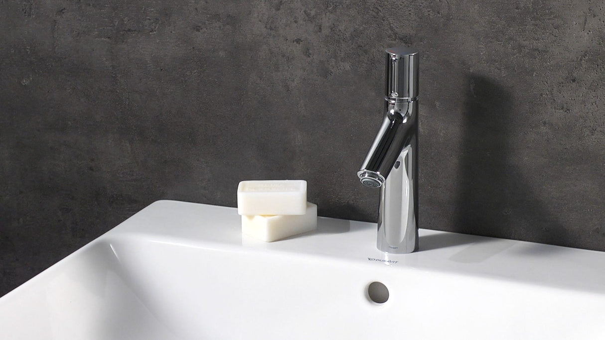 hansgrohe Talis Select S Waschtischmischer 100 mit Zugstangen-Ablaufgarnitur, Chrom