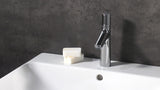 hansgrohe Talis Select S Waschtischmischer 100 mit Zugstangen-Ablaufgarnitur, Chrom