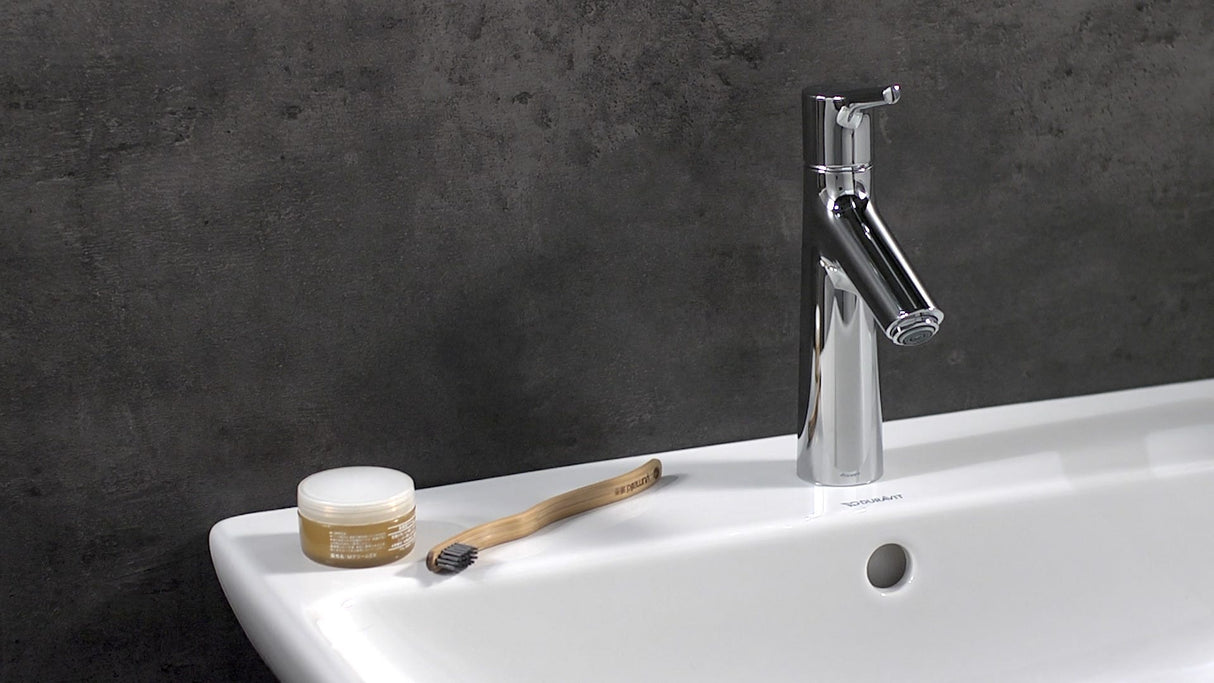 hansgrohe Talis S Einhebel-Waschtischmischer 100 mit Zugstangen-Ablaufgarnitur, Chrom
