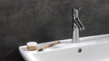 hansgrohe Talis S Einhebel-Waschtischmischer 100 mit Zugstangen-Ablaufgarnitur, Chrom