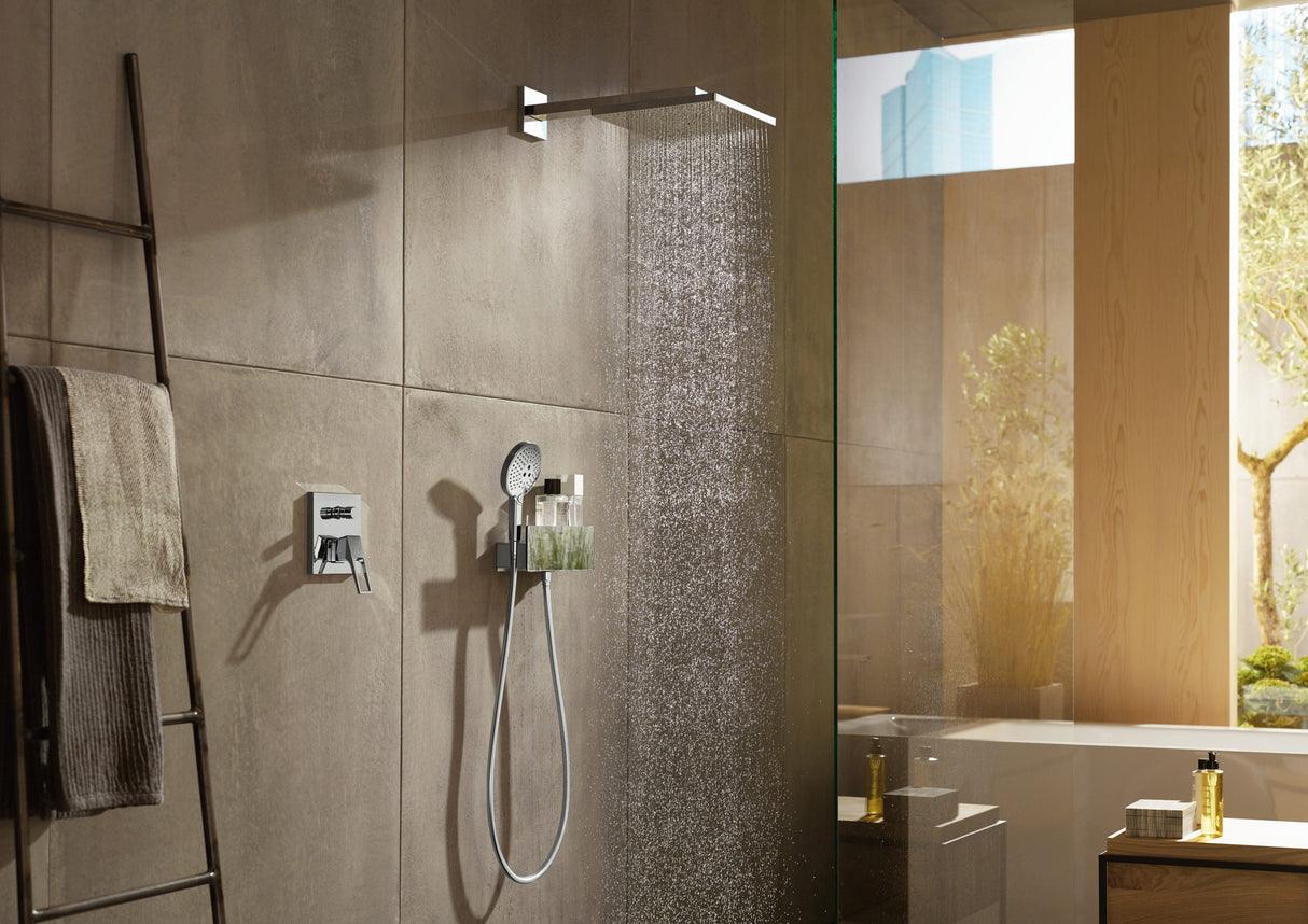 hansgrohe Raindance E Kopfbrause 300 1jet mit Brausearm, Chrom