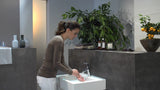 hansgrohe Talis S Einhebel-Waschtischmischer 80 mit Zugstangen-Ablaufgarnitur, Chrom