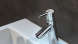 hansgrohe Talis S Einhebel-Waschtischmischer 80 mit Zugstangen-Ablaufgarnitur, Chrom