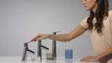 hansgrohe Talis S Einhebel-Waschtischmischer 100 ohne Ablaufgarnitur, Chrom