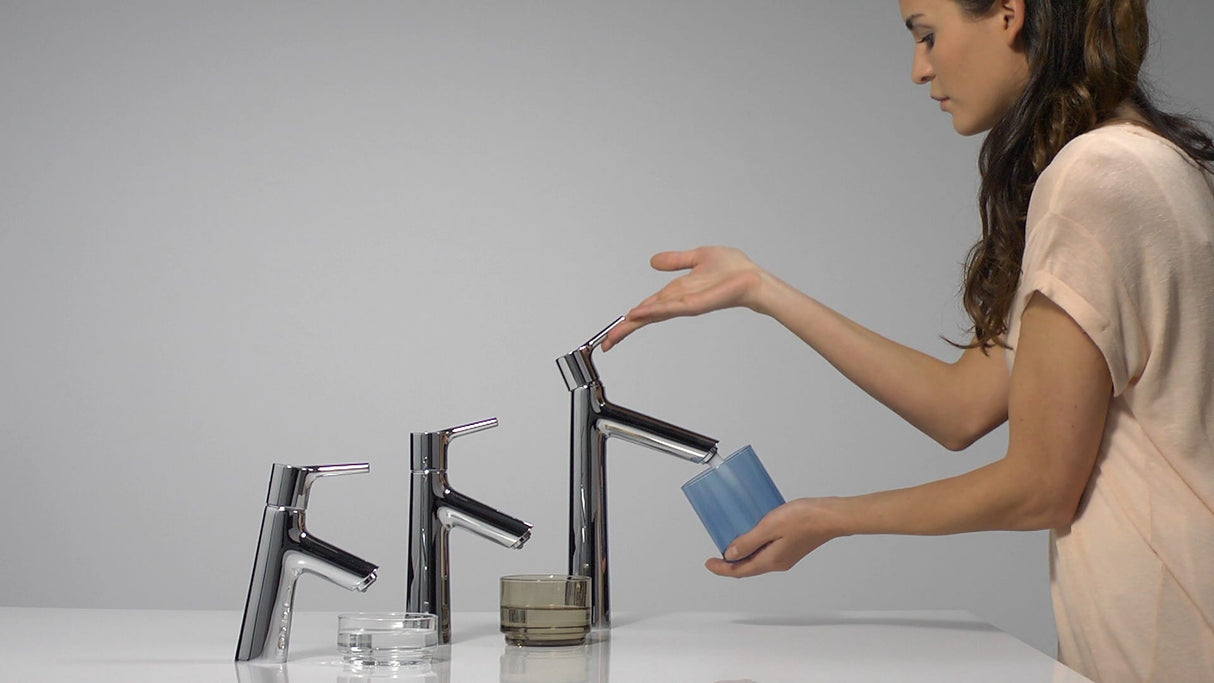 hansgrohe Talis S Einhebel-Waschtischmischer 100 ohne Ablaufgarnitur, Chrom
