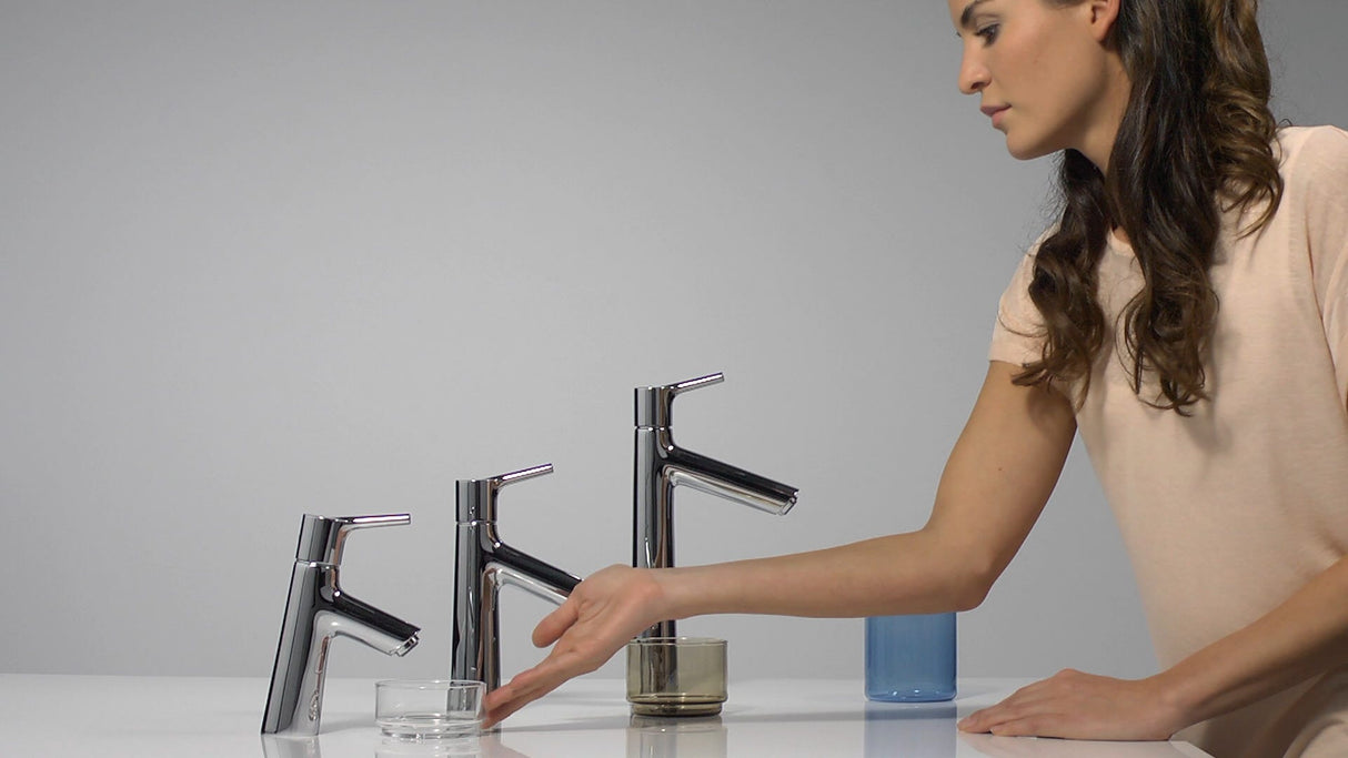 hansgrohe Talis S Einhebel-Waschtischmischer 100 ohne Ablaufgarnitur, Chrom