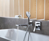 hansgrohe Metropol Einhebel-Wannenmischer Unterputz mit Hebelgriff für iBox universal, Chrom