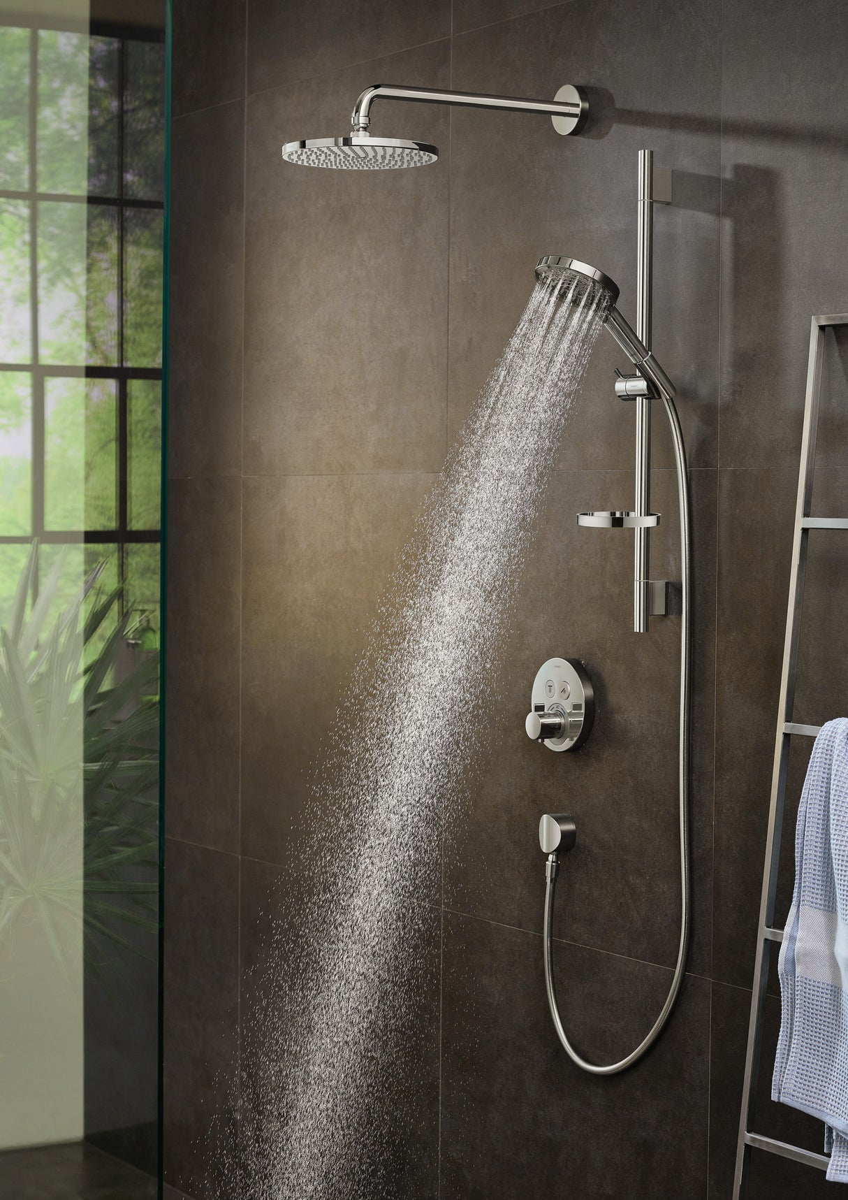 hansgrohe Raindance Select S Handbrause 120 3jet PowderRain, Chrom