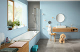 hansgrohe Croma Select E Handbrause 110 Multi, Weiß/Chrom