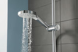 hansgrohe Croma Select E Brauseset 110 Multi EcoSmart mit Brausestange 90 cm, Weiß/Chrom