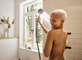 hansgrohe Pulsify Select S Handbrause 3-Strahlarten mit Select-Taste, Kunststoff, Durchlauferhitzer geeignet