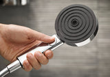 hansgrohe Pulsify Select S Handbrause 3-Strahlarten mit Select-Taste, Kunststoff, Durchlauferhitzer geeignet