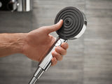hansgrohe Pulsify Select S Handbrause 3-Strahlarten mit Select-Taste, Kunststoff, Durchlauferhitzer geeignet
