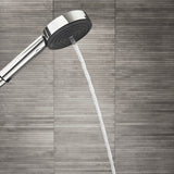 hansgrohe Pulsify Select S Handbrause 3-Strahlarten mit Select-Taste, Kunststoff, Durchlauferhitzer geeignet