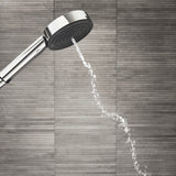 hansgrohe Pulsify Select S Handbrause 3-Strahlarten mit Select-Taste, Kunststoff, Durchlauferhitzer geeignet