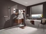 hansgrohe Pulsify Select S Handbrause 3-Strahlarten mit Select-Taste, Kunststoff, Durchlauferhitzer geeignet