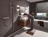 hansgrohe Pulsify Select S Handbrause 3-Strahlarten mit Select-Taste, Kunststoff, Durchlauferhitzer geeignet