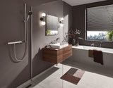 hansgrohe Pulsify Select S Handbrause 3-Strahlarten mit Select-Taste, Kunststoff, Durchlauferhitzer geeignet