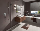 hansgrohe Pulsify Select S Handbrause 3-Strahlarten mit Select-Taste, Kunststoff, Durchlauferhitzer geeignet