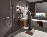 hansgrohe Pulsify Select S Handbrause 3-Strahlarten mit Select-Taste, Kunststoff, Durchlauferhitzer geeignet