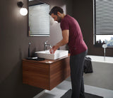 hansgrohe Metris Einhebel-Waschtischmischer 110 mit Zugstangen-Ablaufgarnitur, Chrom