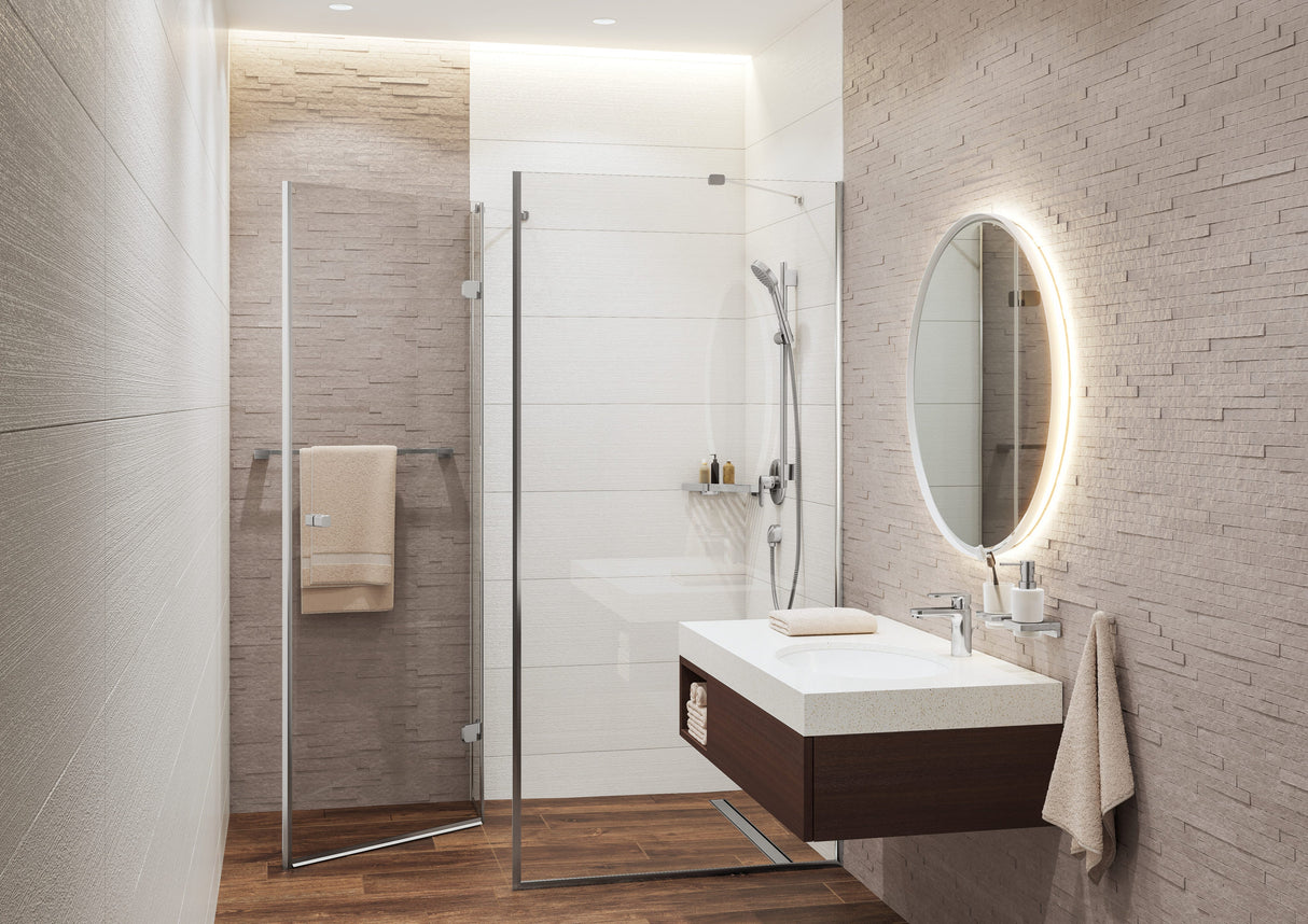 hansgrohe FixFit Wandanschluss E ohne Rückflussverhinderer, Chrom