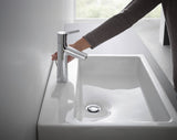 hansgrohe Talis S Einhebel-Waschtischmischer 100 mit Zugstangen-Ablaufgarnitur, Chrom