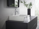 hansgrohe Talis S Einhebel-Waschtischmischer 100 mit Zugstangen-Ablaufgarnitur, Chrom