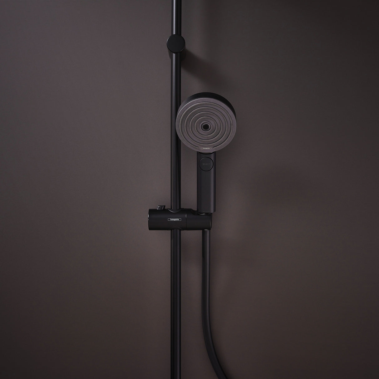 hansgrohe Pulsify Select S Handbrause 3-Strahlarten mit Select-Taste, Kunststoff, Durchlauferhitzer geeignet