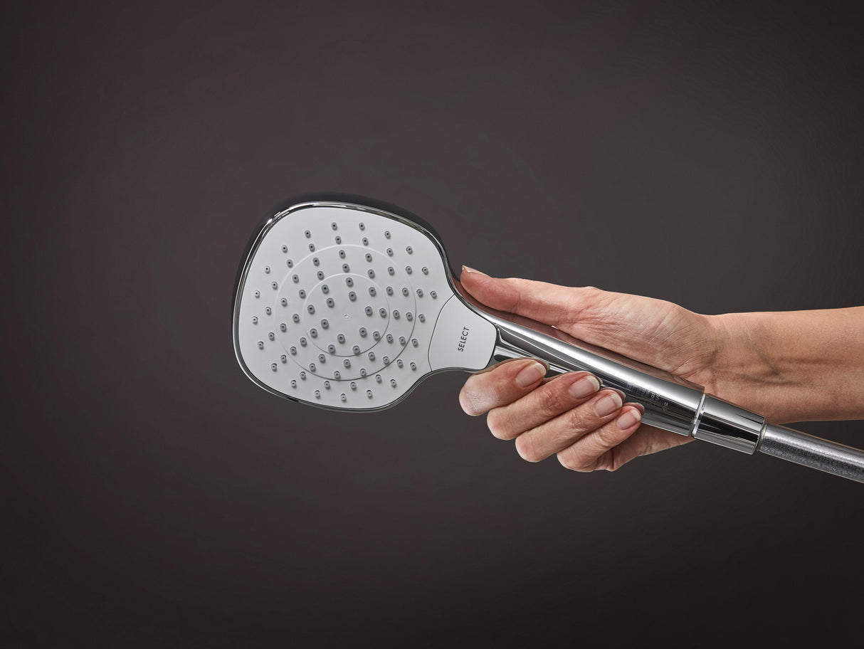 hansgrohe Croma Select E Handbrause 110 Vario, Weiß/Chrom