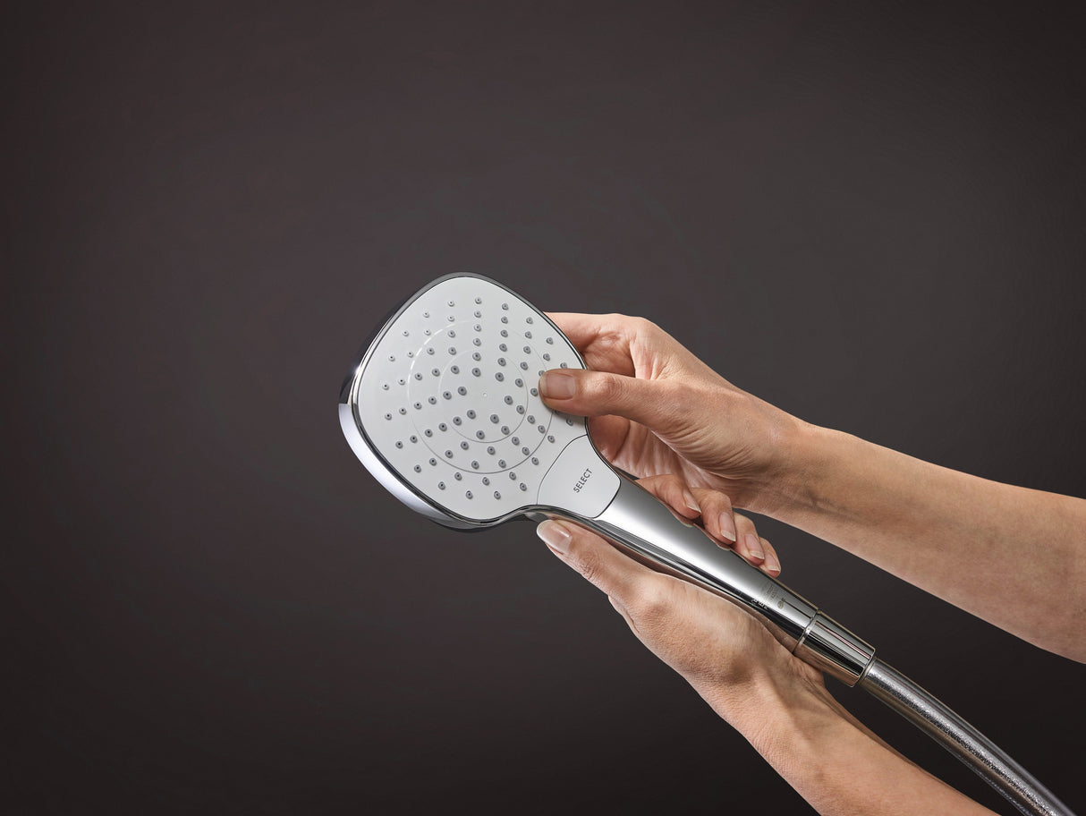 hansgrohe Croma Select E Handbrause 110 Vario, Weiß/Chrom