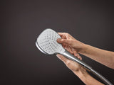 hansgrohe Croma Select E Handbrause 110 Vario, Weiß/Chrom