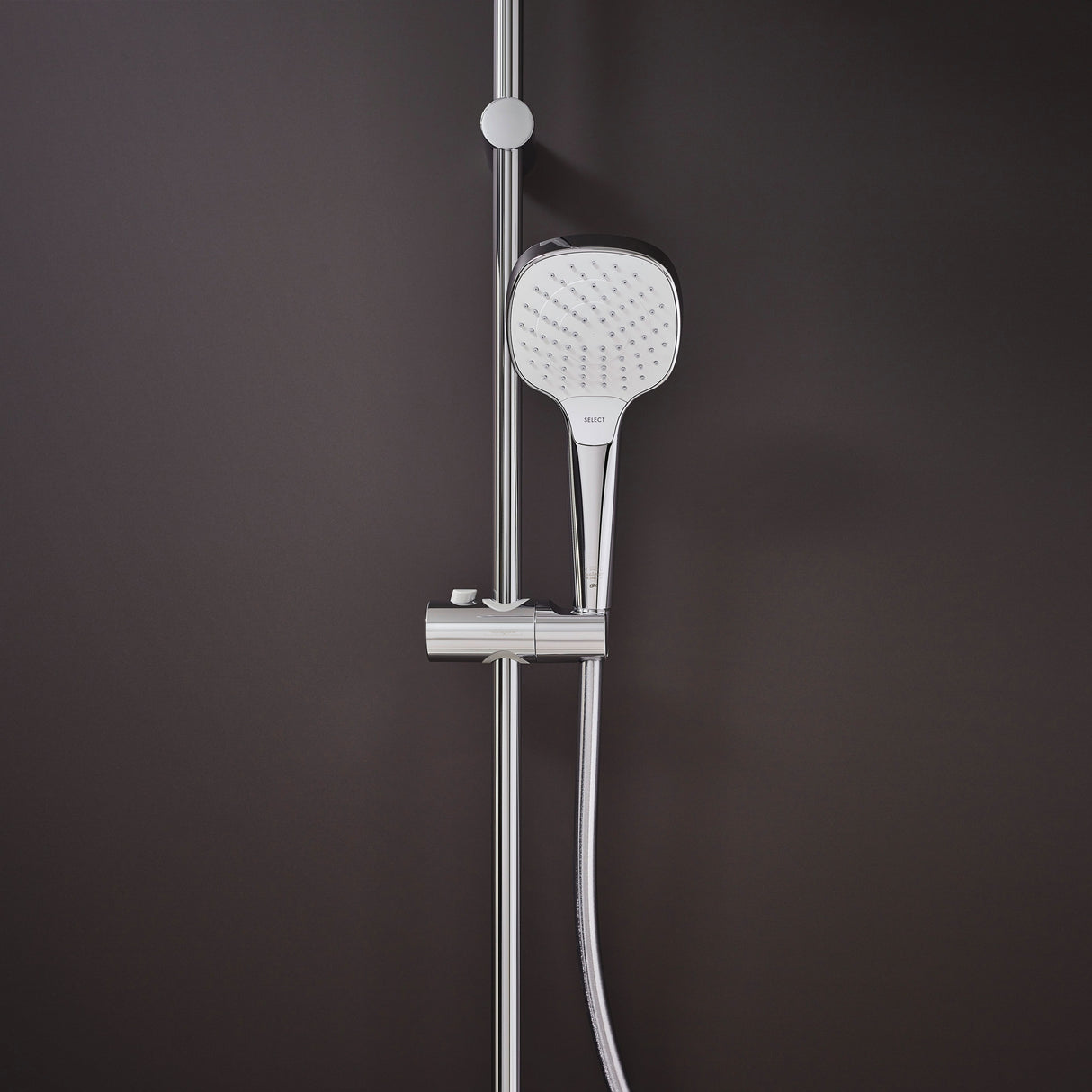 hansgrohe Croma Select E Handbrause 110 Vario, Weiß/Chrom