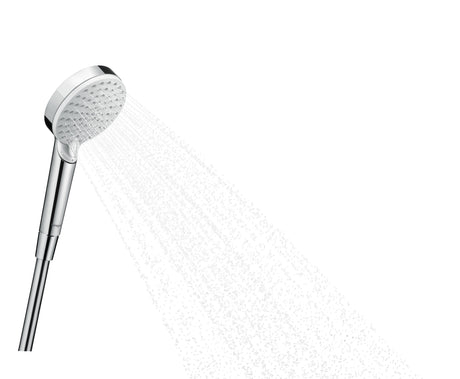 hansgrohe Crometta Handbrause 100 Vario, Weiß/Chrom