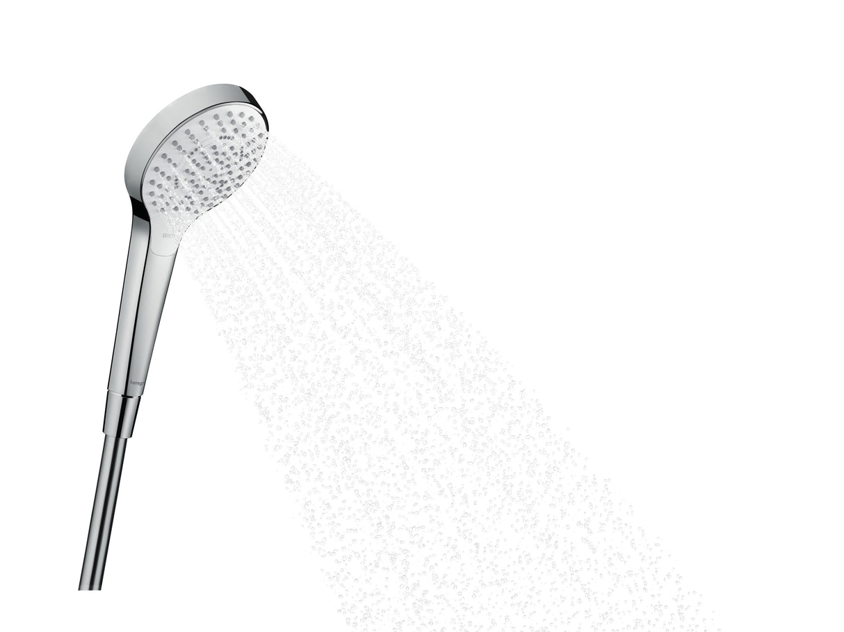 hansgrohe Croma Select S Handbrause 110 Multi, Weiß/Chrom