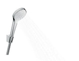 hansgrohe Croma Select S Brausehalterset 110 1jet mit Brauseschlauch 125 cm, Weiß/Chrom