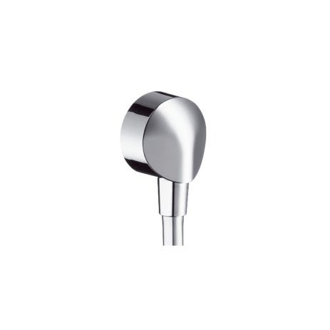 hansgrohe FixFit Wandanschluss E mit Rückflussverhinderer, Chrom