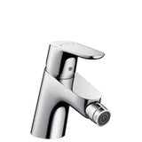 hansgrohe Focus Einhebel-Bidetmischer mit Zugstangen-Ablaufgarnitur, Chrom
